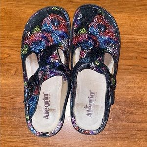 SOLD- Alegria slip on clogs size 39